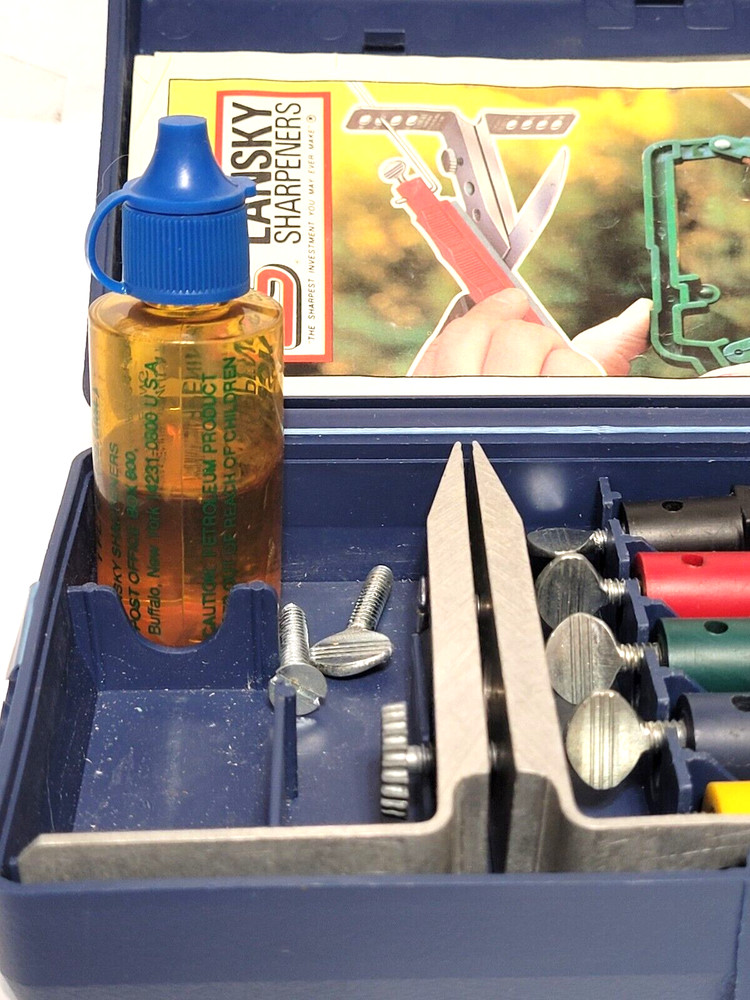 Lansky Deluxe 5-Stone System Model #LK005 Precision Knife Sharpening System