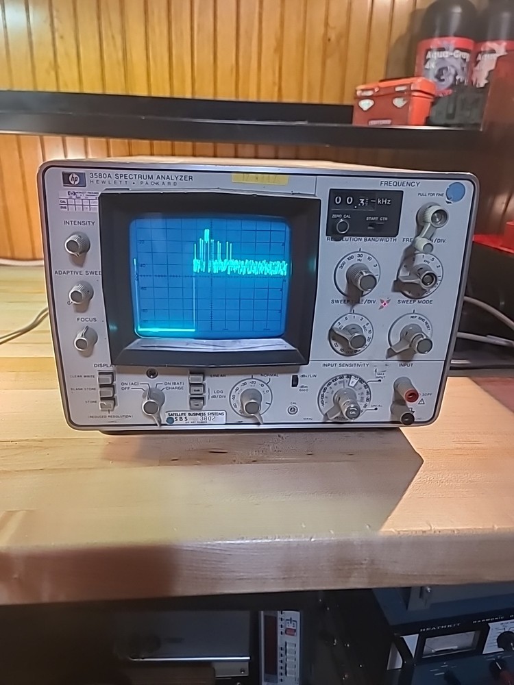 HP / Agilent / Keysight 3580A Spectrum Analyzer As Is/Untested