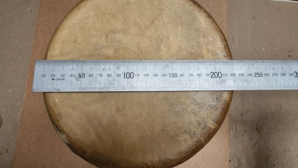 North African Moroccan Ceramic Hand Drum
