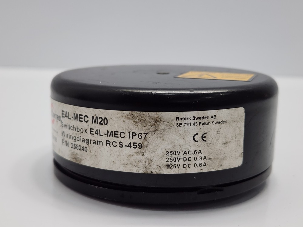 ROTORK E4L-MEC M20 REMOTE CONTROL SWITCHBOX 258240