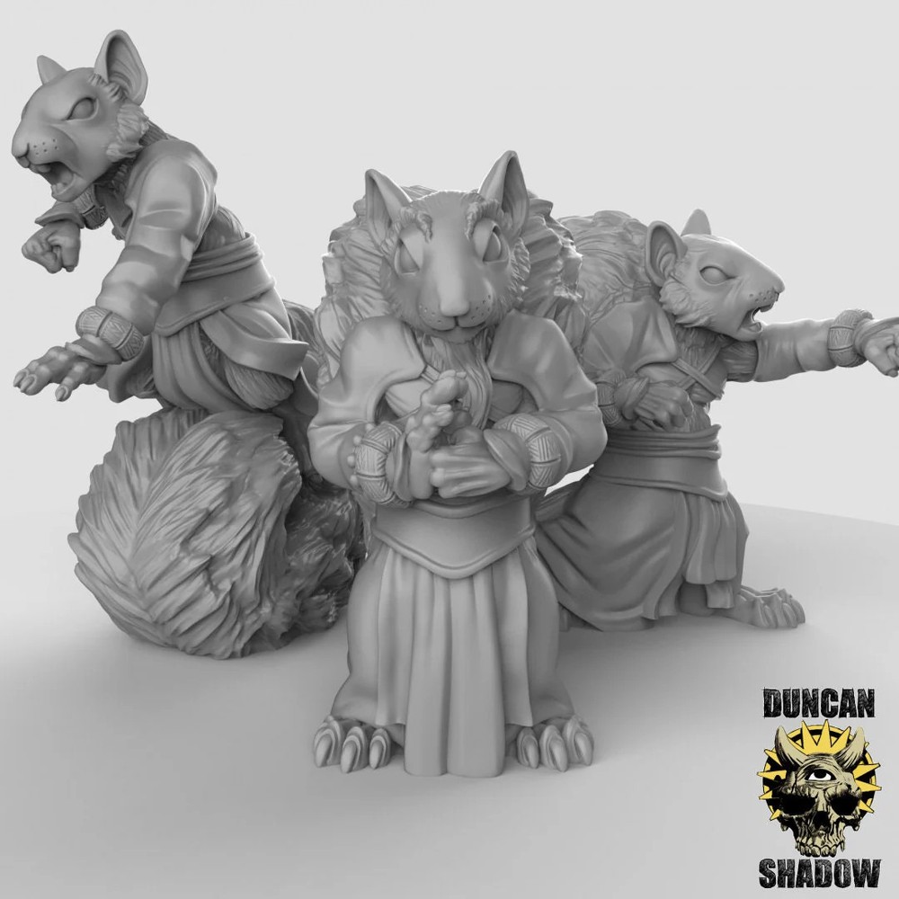 Squirrel monk