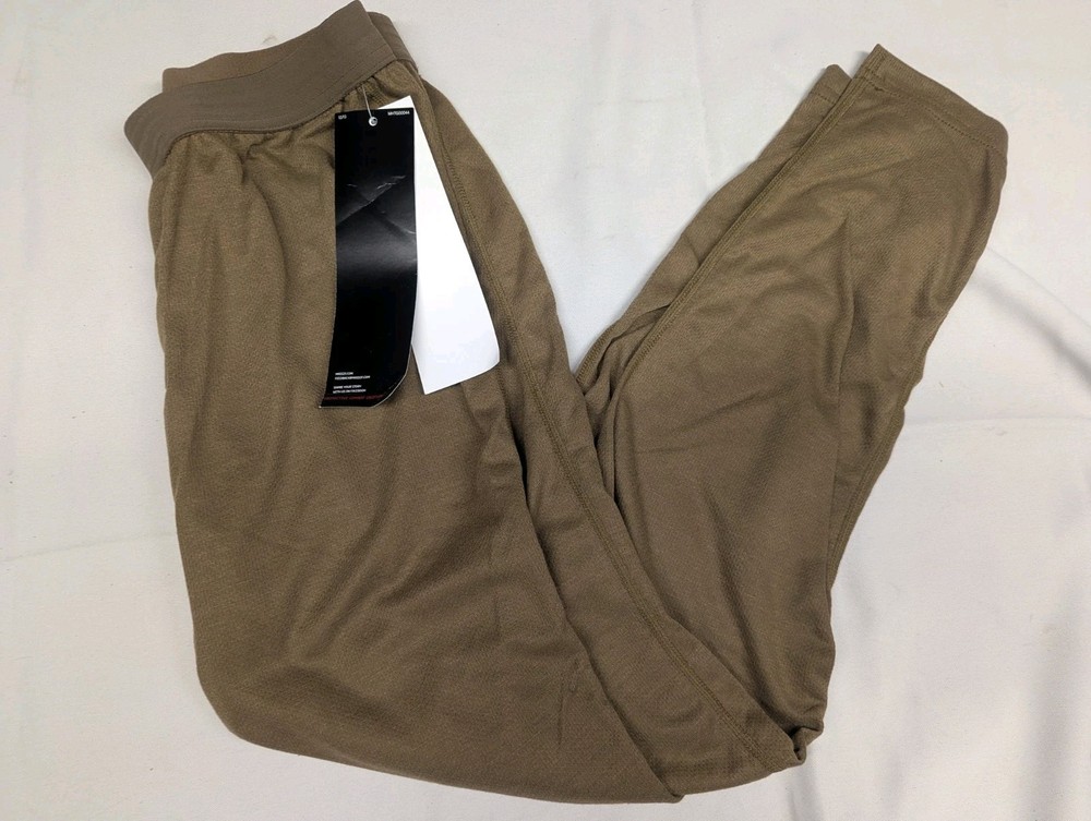NEW Massif PCU Level 1 Base Layer Bottom Olive L-Regular Thermal Long Johns