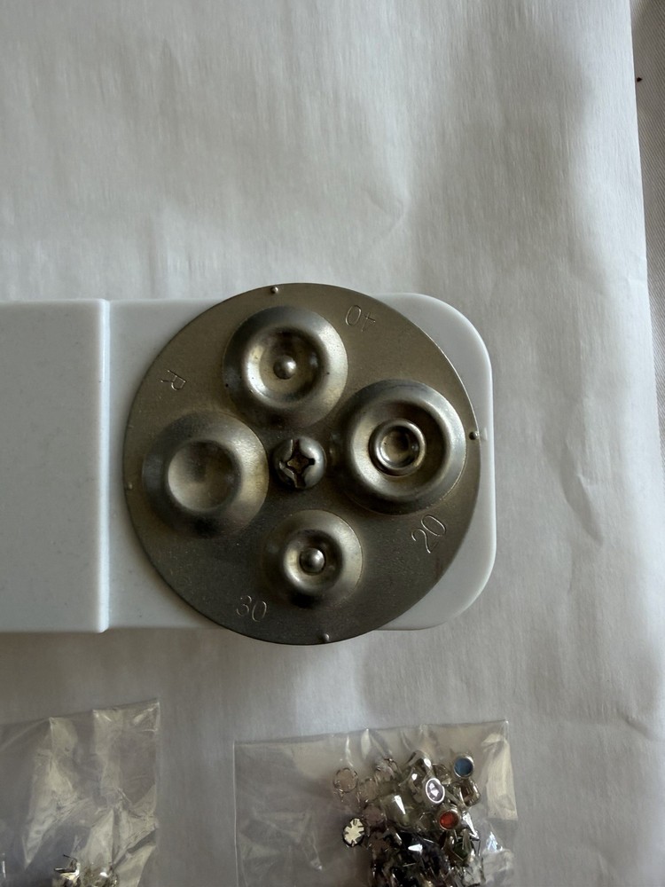 BeDazzler rhinestone stud setting kit Setter tool NOT COMPLETE