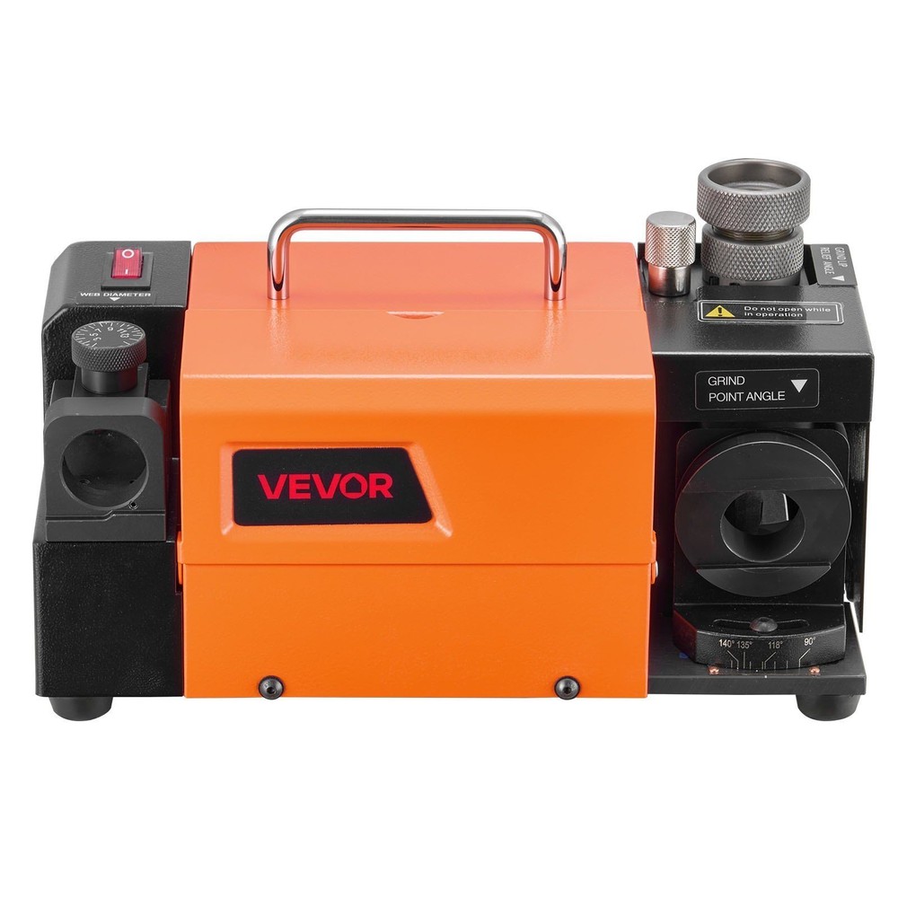 VEVOR Drill Bits Sharpener MR-13A+, 3-15mm Drill Bit Grinder Sharpener with 95°-