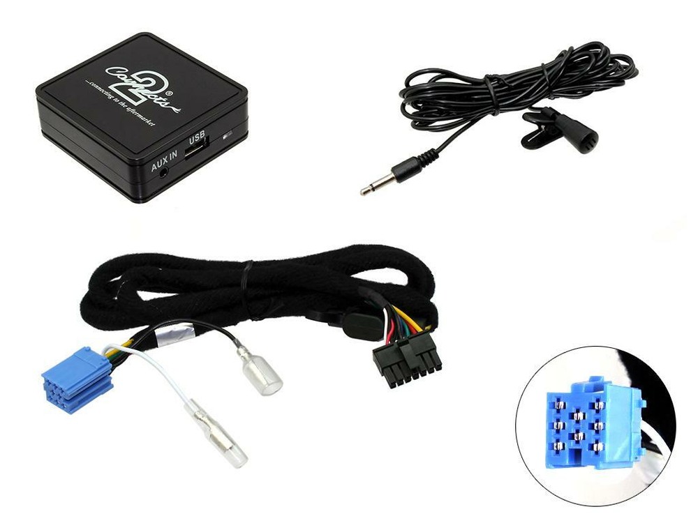 CTACTBT001 A2DP BLUETOOTH INTERFACE HARNESS FITS CITROEN C2/C3/C5 & C8