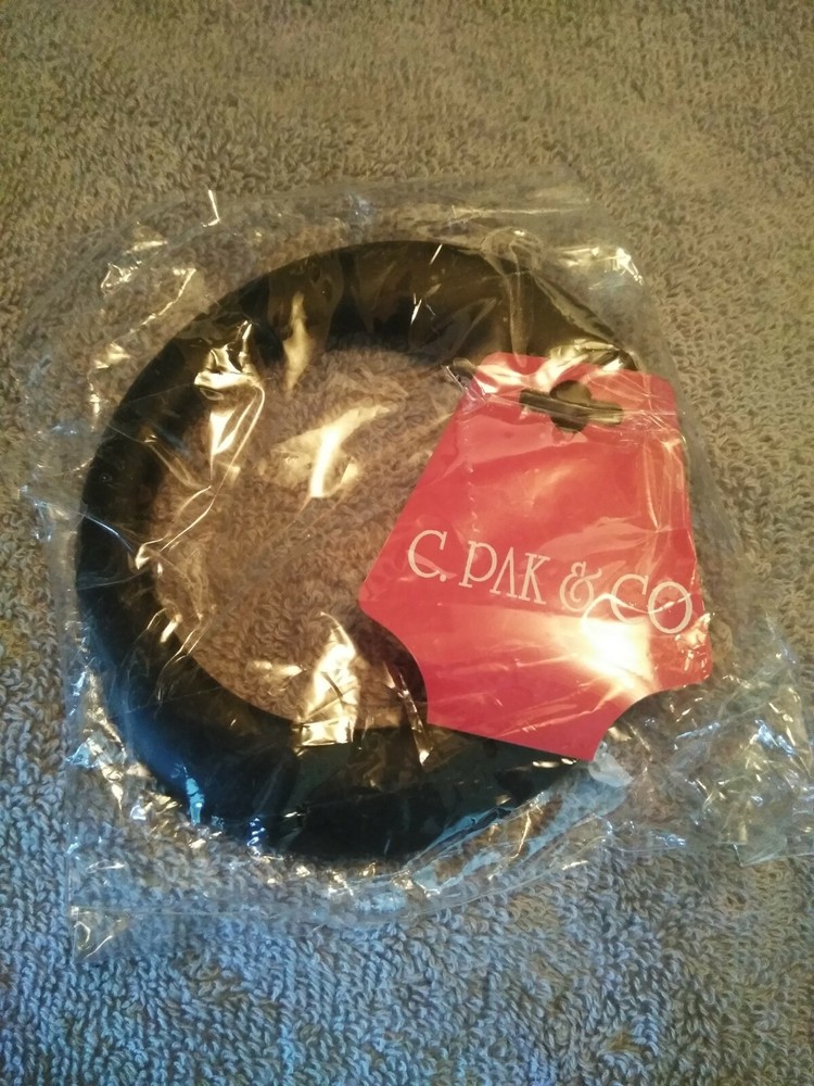 Slim Black Bangle