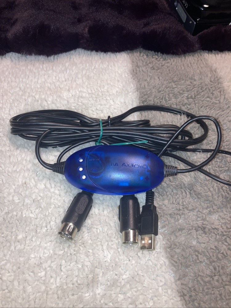 M-Audio MIDISport UNO 1 Input / 1 Output Cable Style USB MIDI Interface