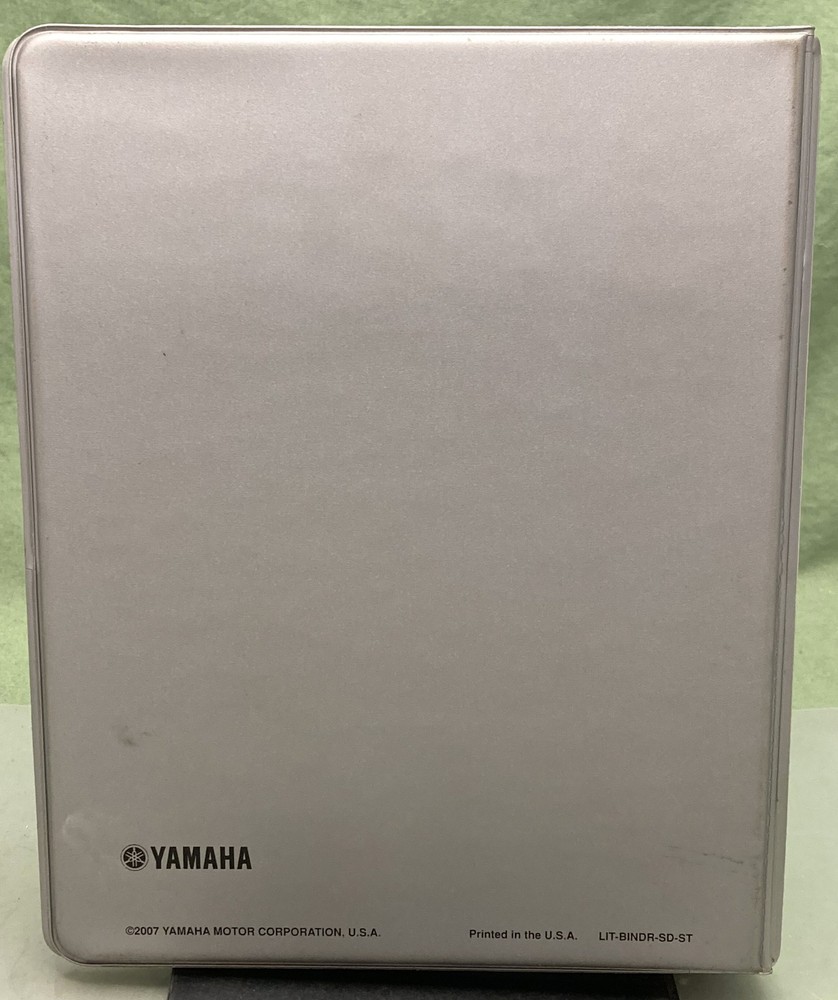 Genuine Yamaha LIT-BINDR-SD-ST Star Service Data Reference Binder