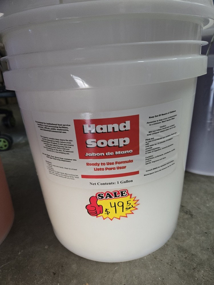 Laundry Detergent/ Mixed With Softner 5 gallon bucket