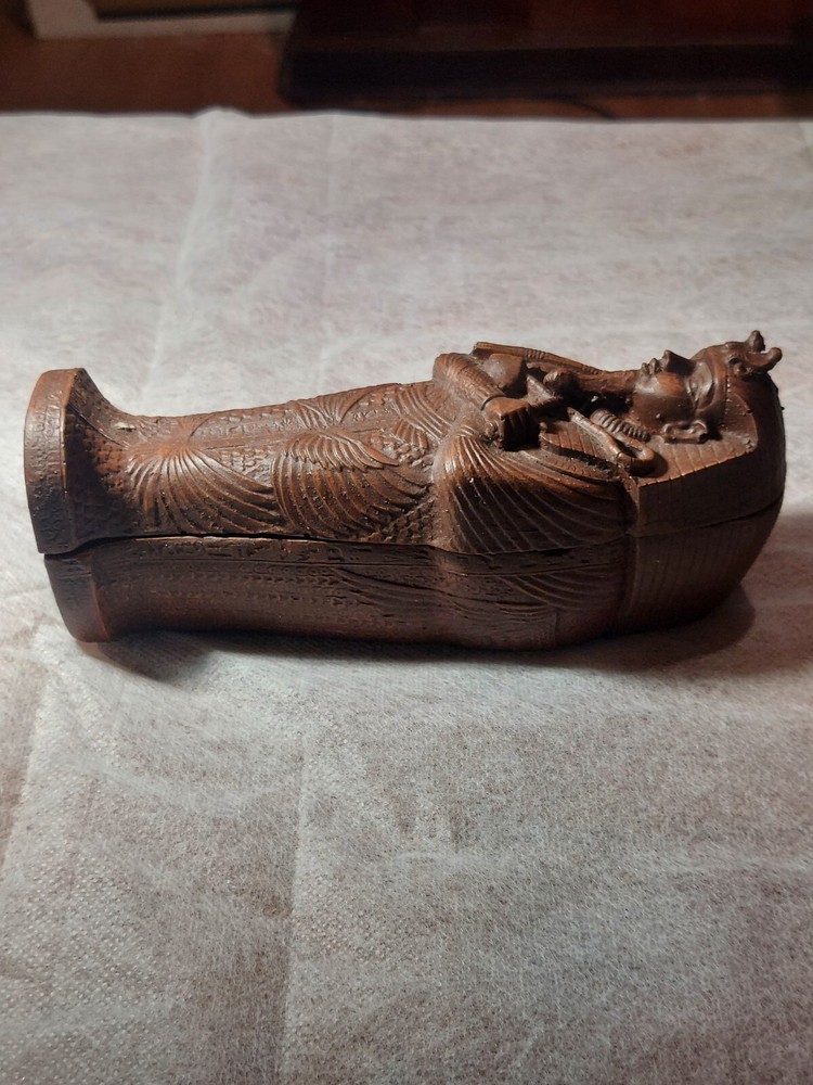 miniature of egyptian mummy case
