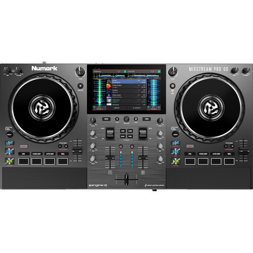 Numark Mixstream Pro Go - Standalone DJ Controller with Battery