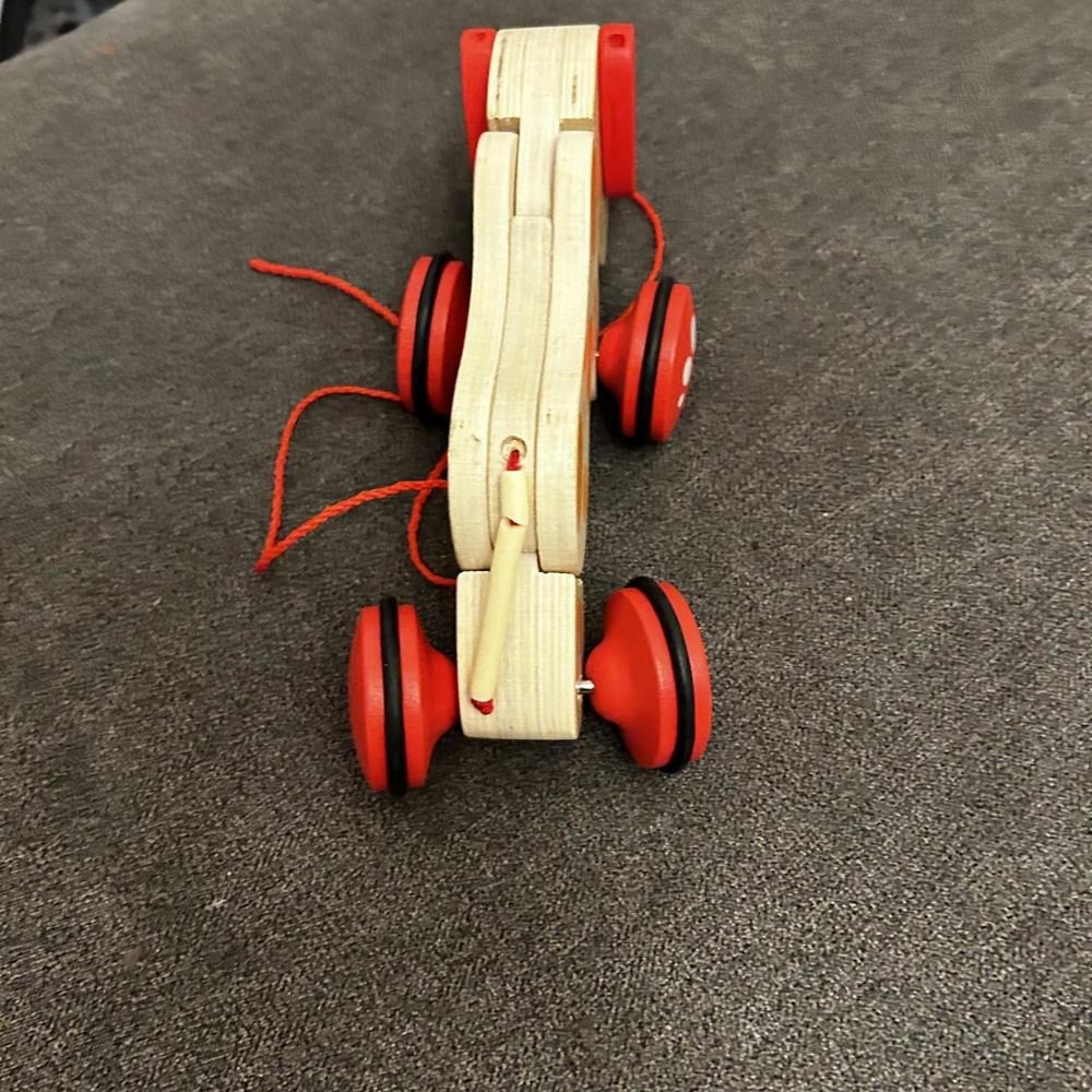 Hape Wooden Pepe Pull Along Dog