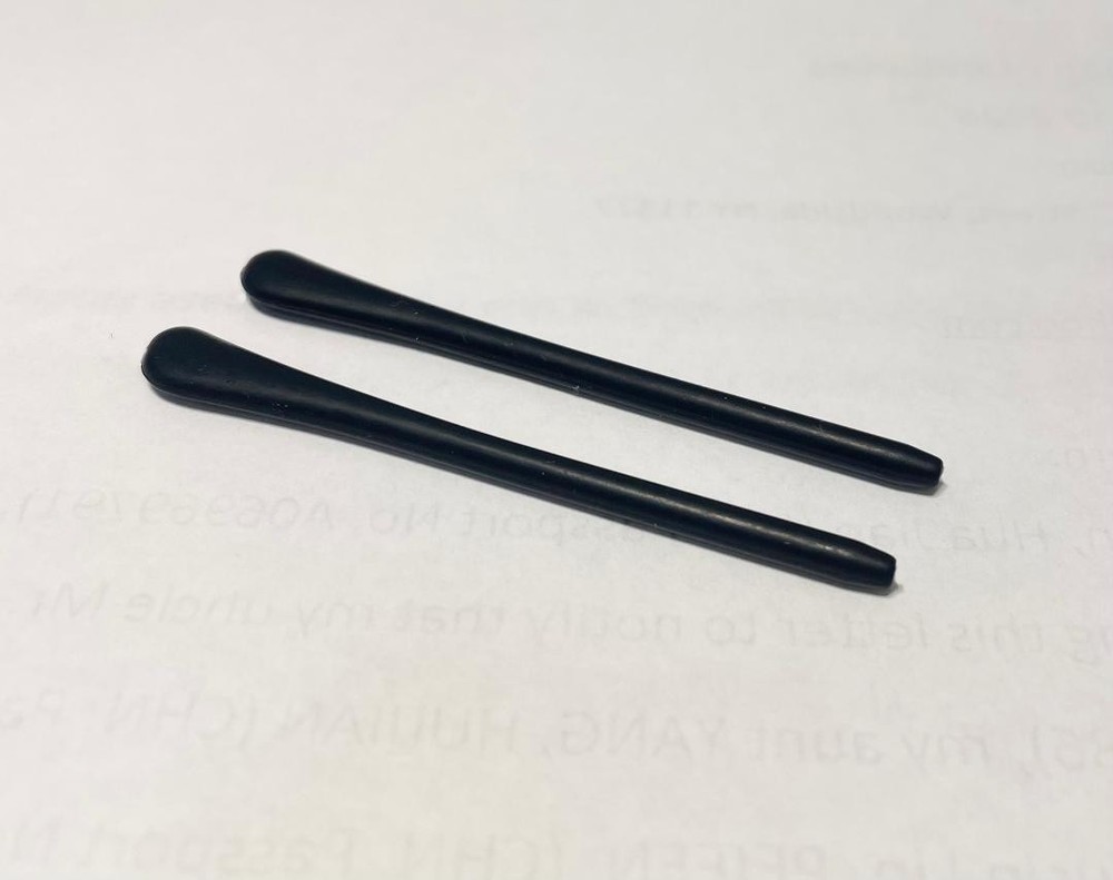 x1 Pair Replacement Silicone Temple Tips sleeves for Eyeglasses frames