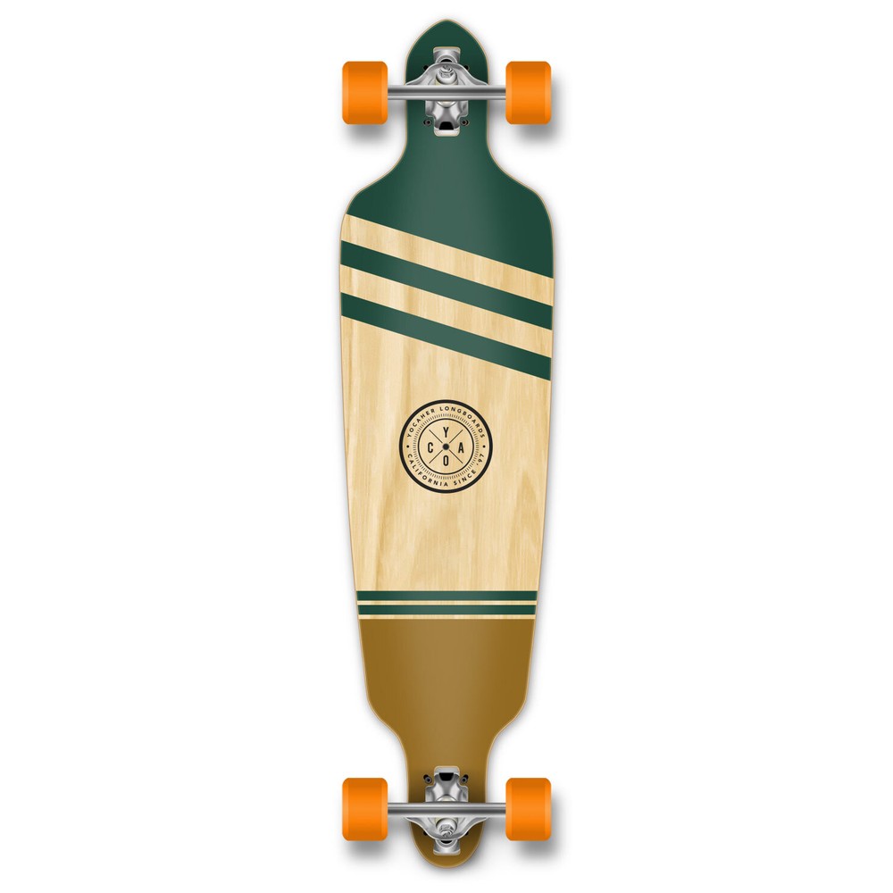 YOCAHER Longboard Complete - Earth Series - Wind