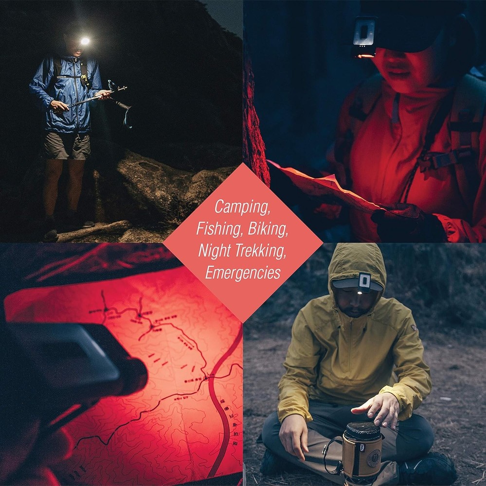 USB-C Rechargeable Clip-On Cap Light