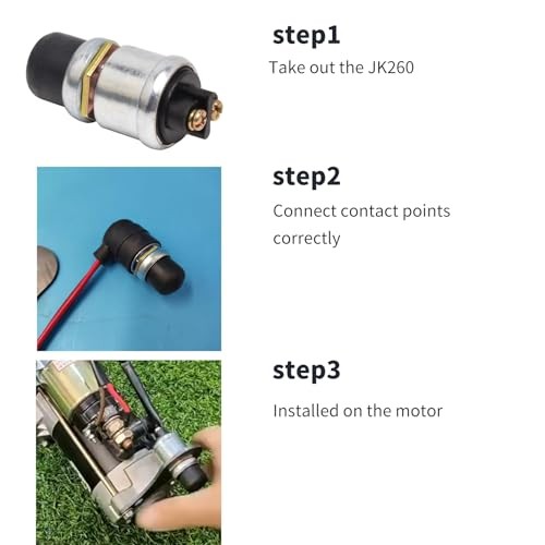 Car Modified Engine Push Button Start Switch, JK260 1 PC Multicolored