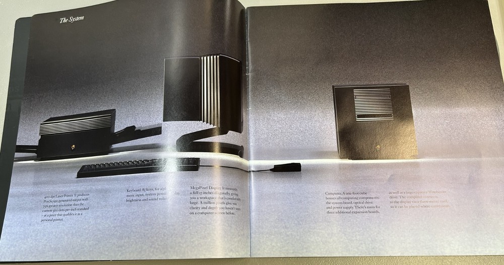 Very Early Next Cube Brochure