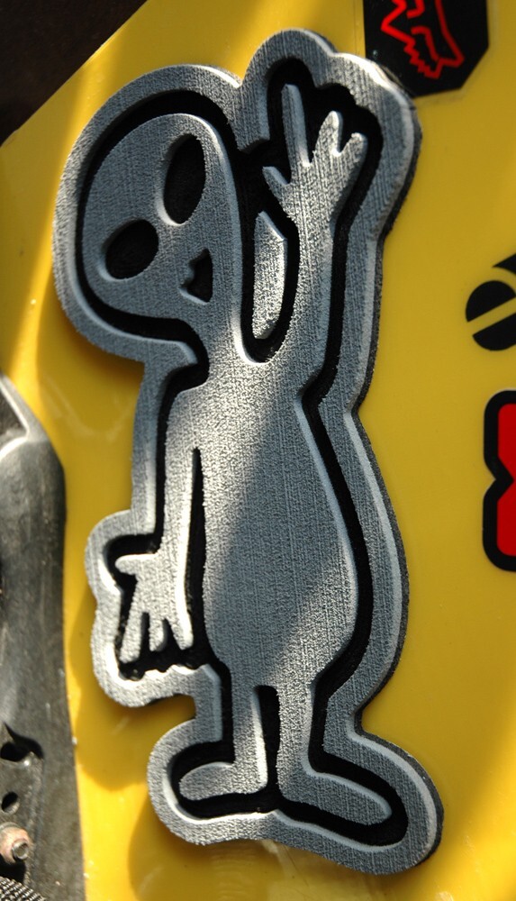 ToeJamR Snowboard Stomp Pad - ALIEN - GRAY