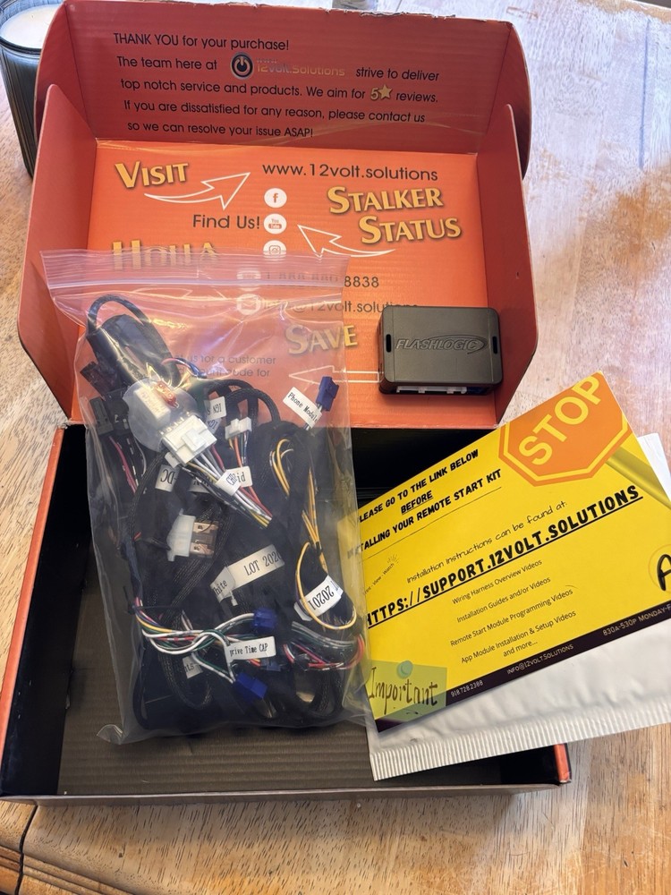 12 Volt Solutions Remote Start dodge Durango 2018-2025