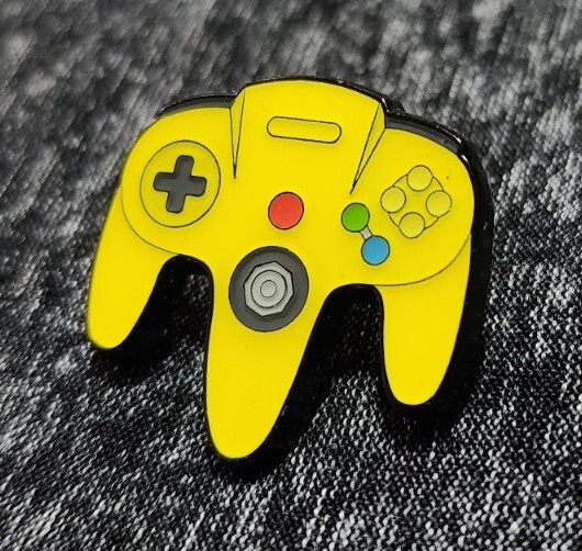 Nintendo 64 Banana Yellow Controller Pin