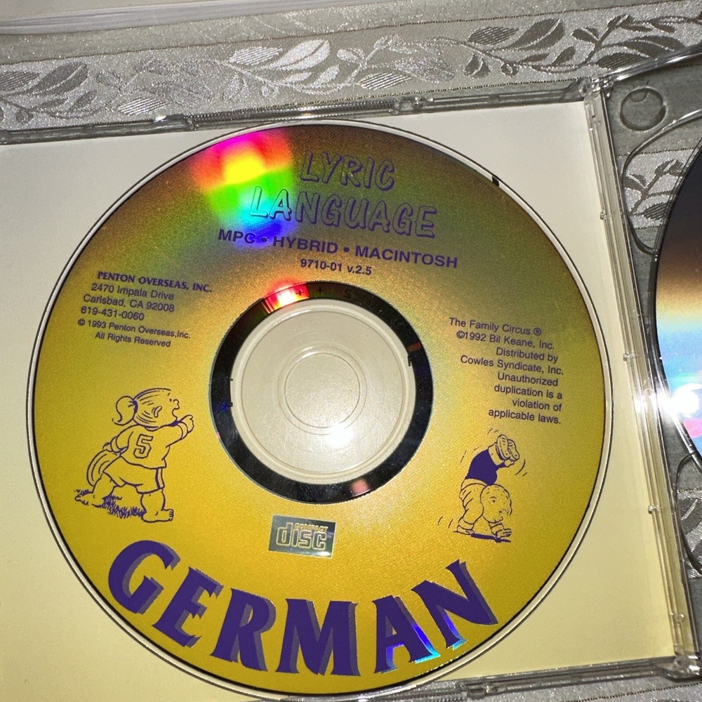 Learn to speak GERMAN - THE COMPLETE INTERACTIVE COURSE Version 6.0 WINDOWS PC