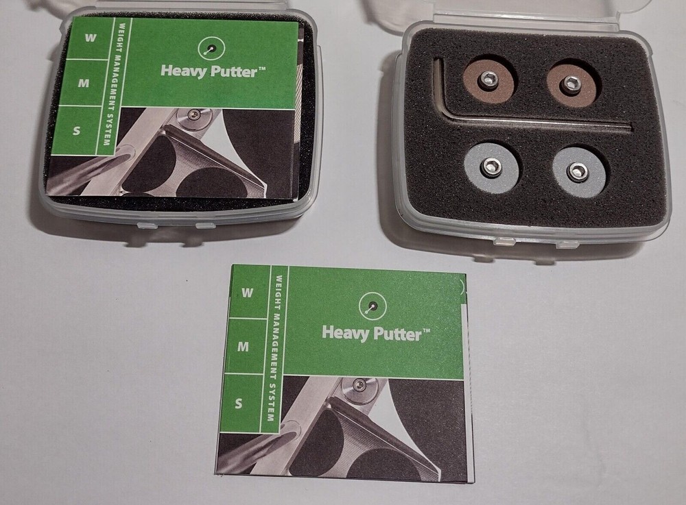 Boccieri Heavy Putter Weight Management System WMS Kit Pro Training