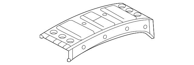 Genuine GM Wheelhouse Panel 52161502