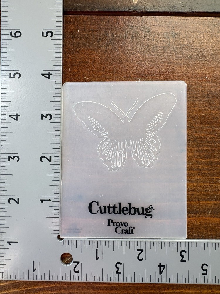 4 Small Butterfly Embossing Folders with Butterfly Die