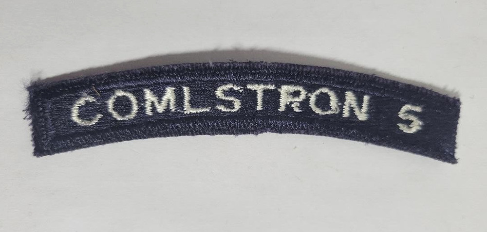 US Navy COMLSTRON 5 Commander Amphibious Squadron 5 Segment Patch