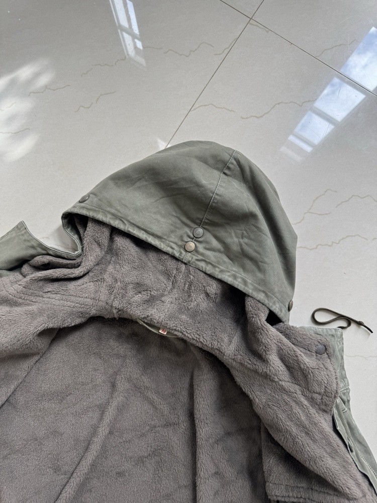 German Army Olive Drab Lined Parka Vtg 70s