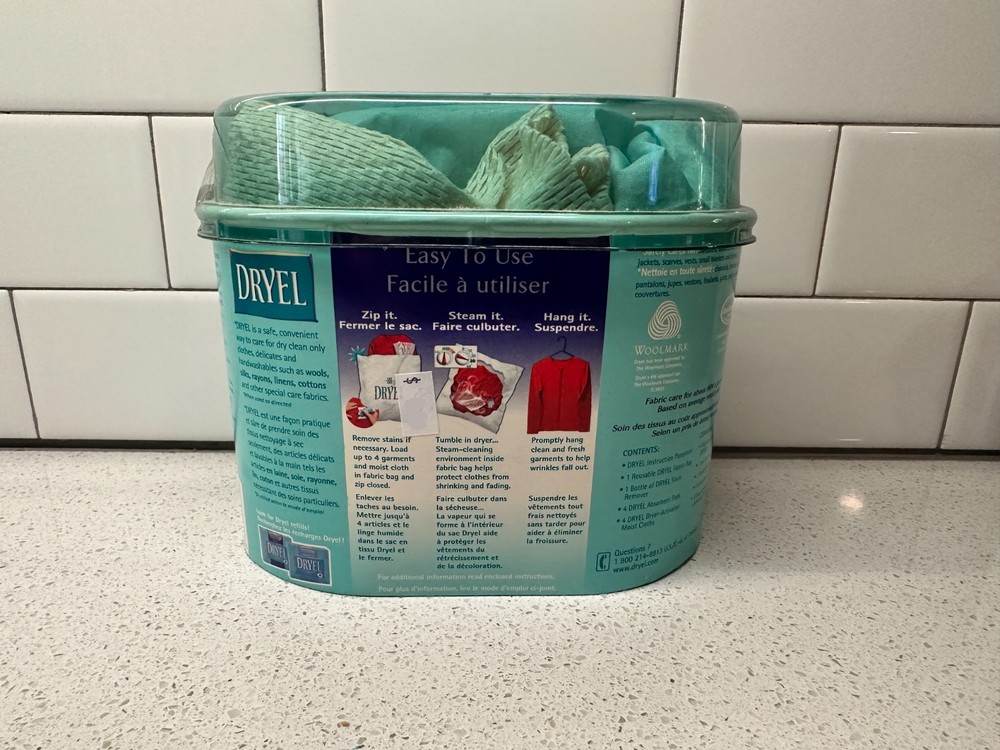 DRYEL Starter Kit 2002 Original Fresh Scent Open Box See Description
