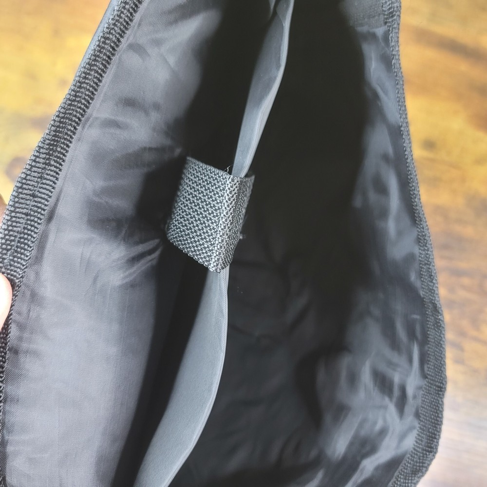 MapaPlus Travel Tours Single Strap Backpack Sling Bag Black 12x12 Messenger EUC