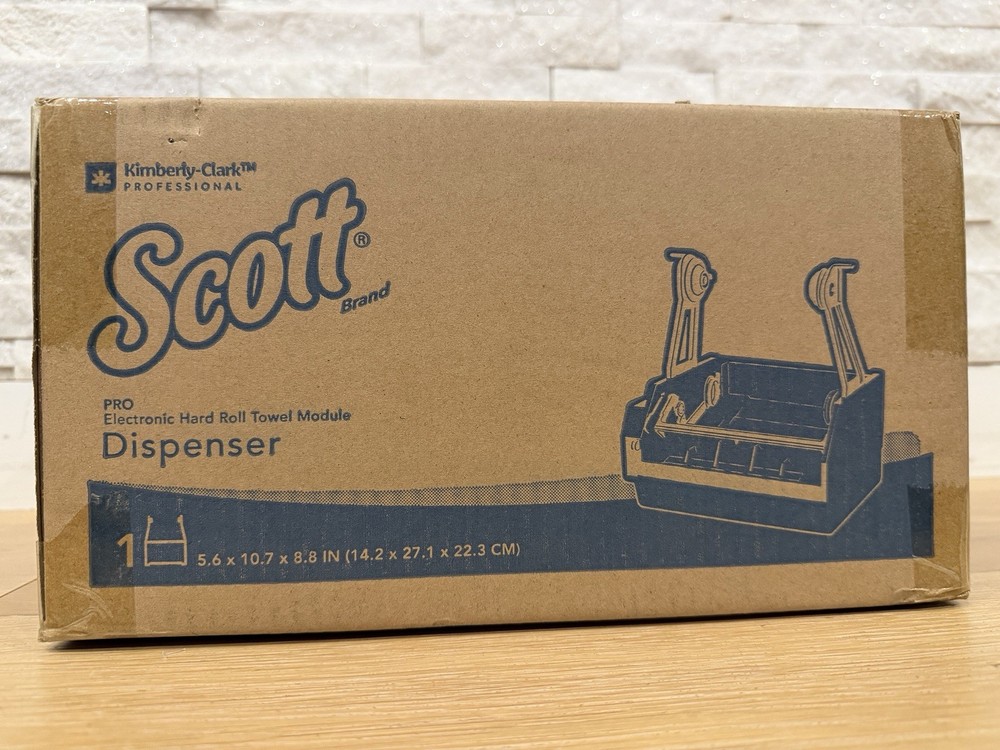 Scott 34361 Pro Electronic Hard Roll Towel Module / Dispenser, Black