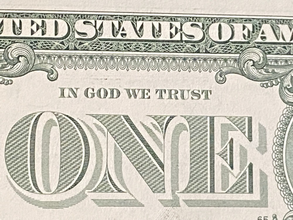 2021 - $1 - Binary Ink Transfer K94949994 - UNC