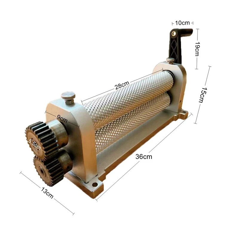 280mm Beeswax Foundation Rollers Machine Beekeeping Foundation Embossing Machine