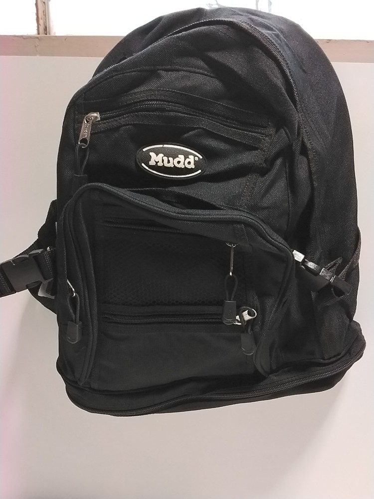 Mudd Backpac Black Adjustable Strap Nice Condition Pre-Owned