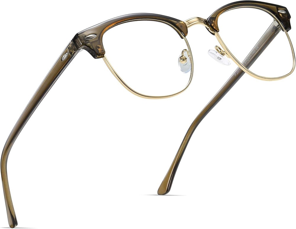 Half Frame UV Blue Light Blocking Glasses