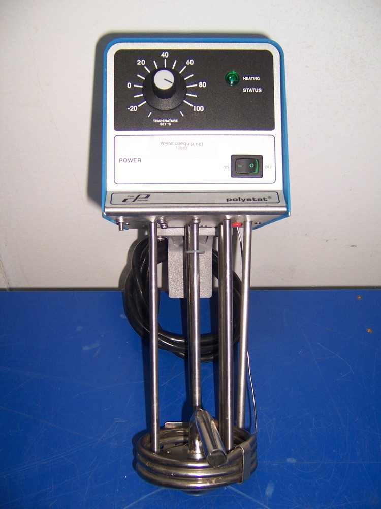 13682 Cole-Parmer 12112-00 poly stat heated circulator