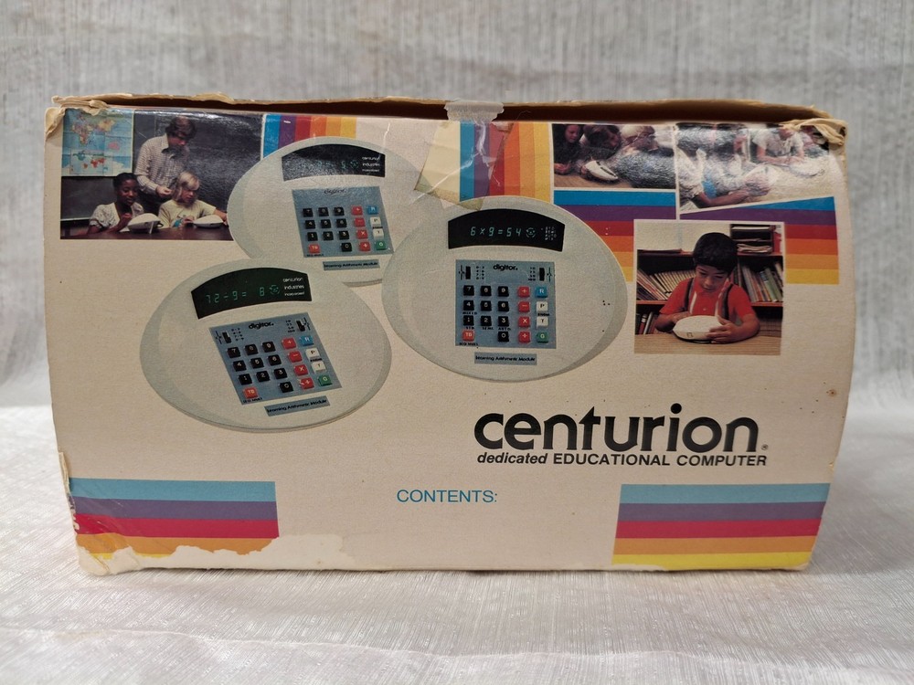 1974 Centurion Dedicated Educational Computer Digitor in Box AS IS See Desc!