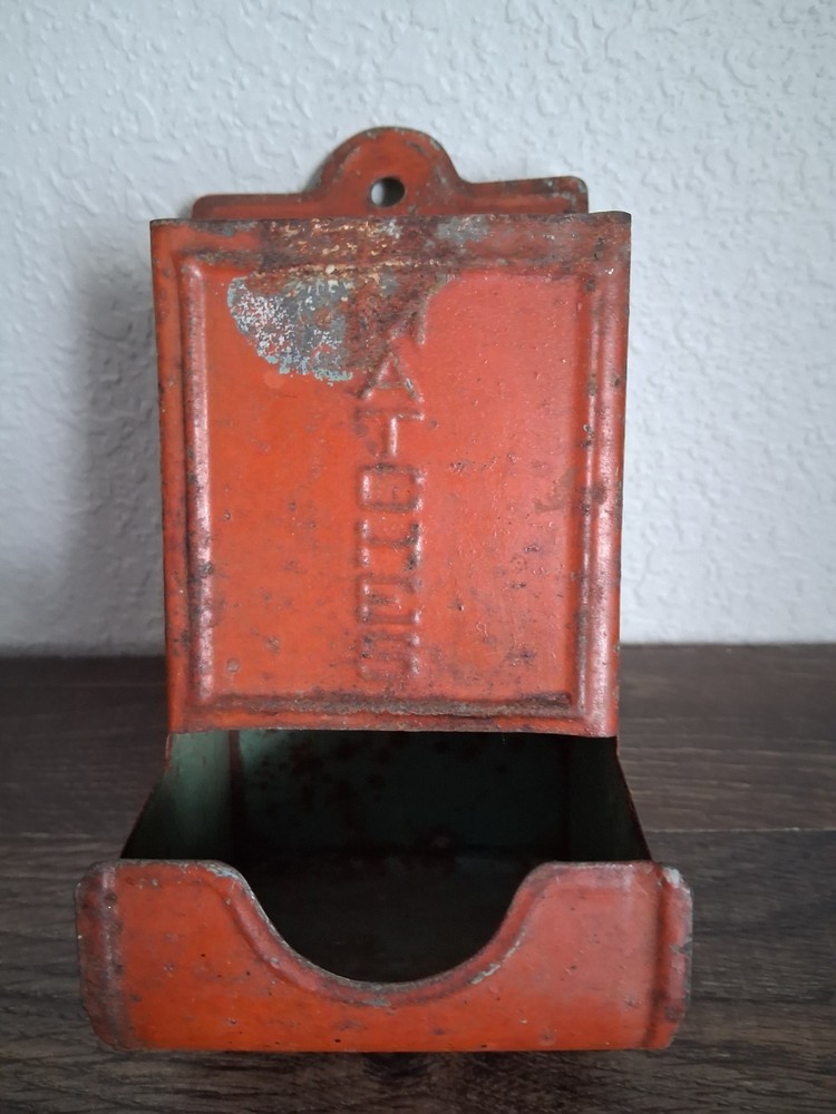 antique match holder