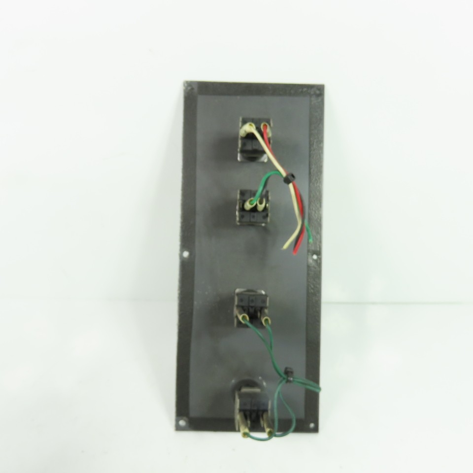 EML401102A Power Door Interlock Edit Operator Control Panel Plate 8-5/8"x3.5"