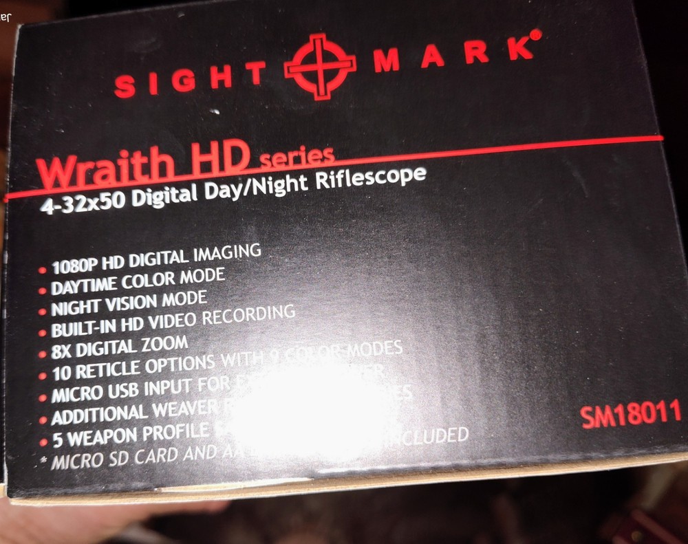 Sightmark Wraith Day/Night IR Scope