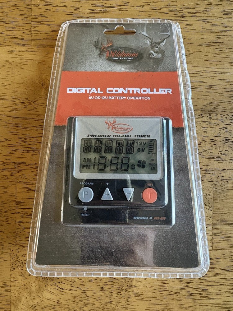 Wildgame Innovations Digital Controller Timer 6V or 12V Battery Operation  TH-DT