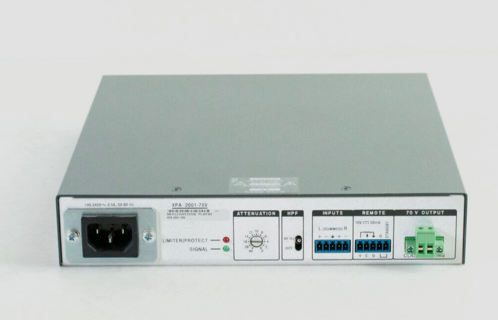 Extron XPA 2001-70V Amplifier m13