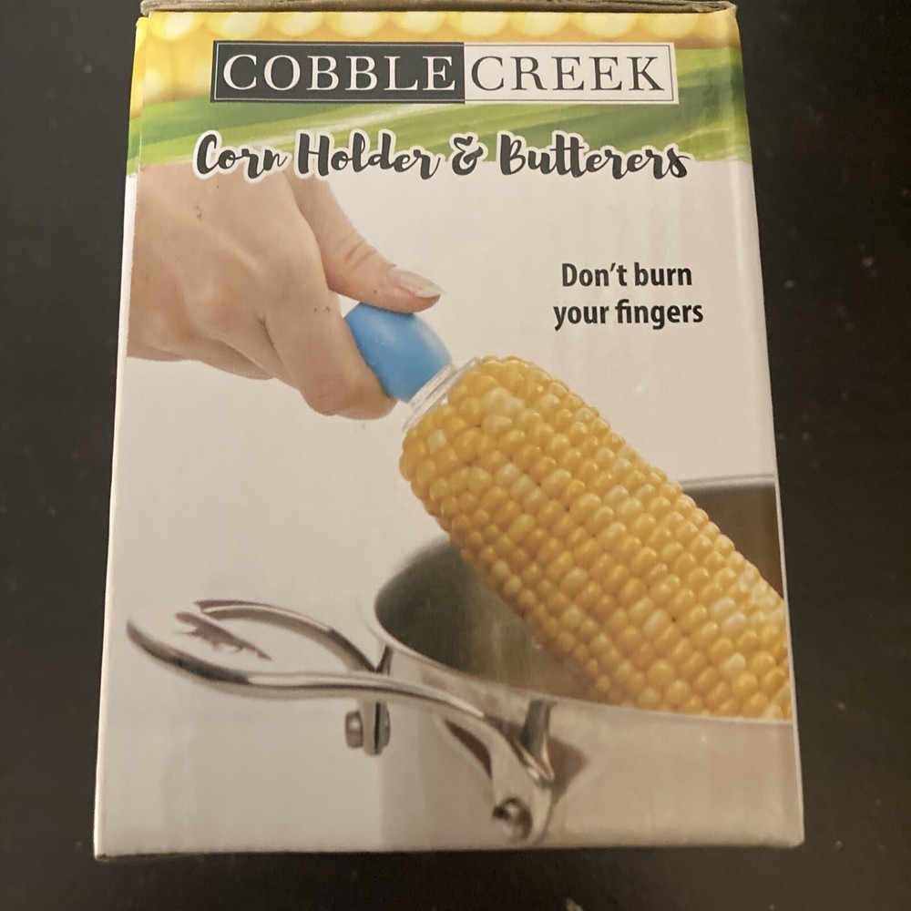 Cobble Creek Corn Holder & Butterers
