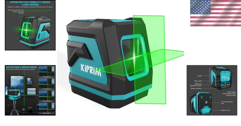 Green Laser Level LV8: Professional Tools for Precise Measurements Anywhere