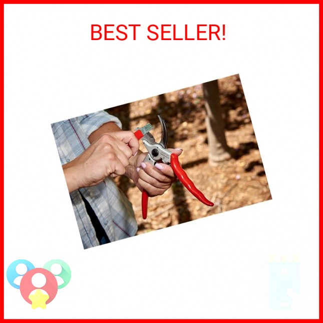 Corona Tools Handheld Garden Tool Sharpener– Blade Sharpener for Pruning Shears,