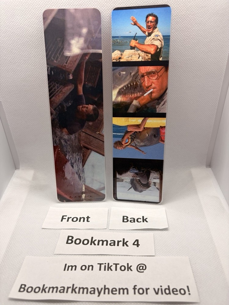 Jaws Bookmarks - Set Of Four Laminated Bookmarks