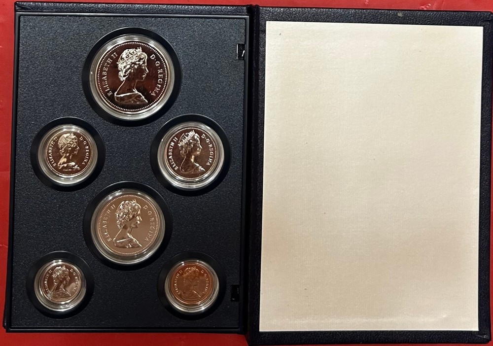 1986 Canada Specimen Set Plus COA & Box