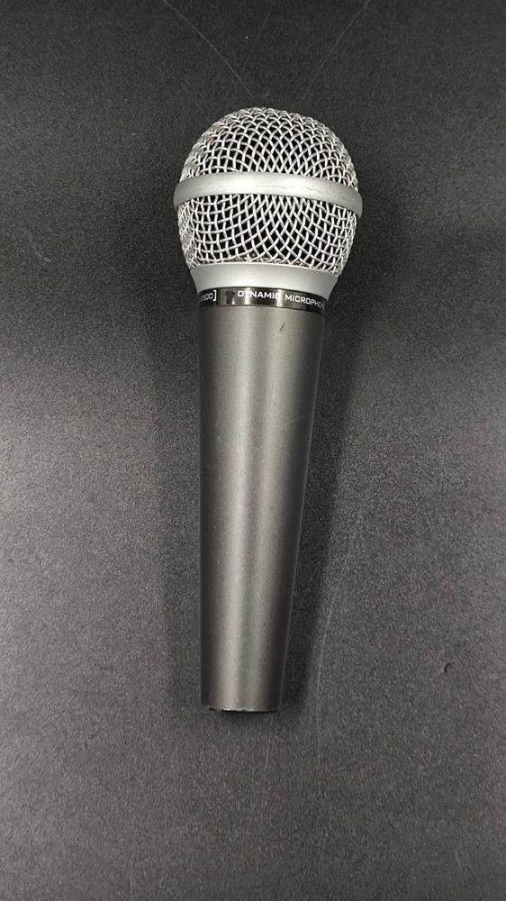 Stage Line DM-2500 Dynamic Microphone Used Working Grey
